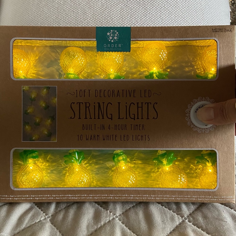 🍍Pineapple String Lights 🍍
